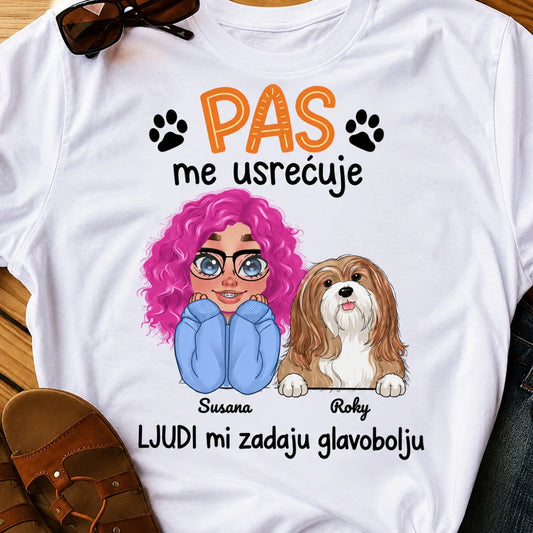 Psi Me Usrećuju – Majica